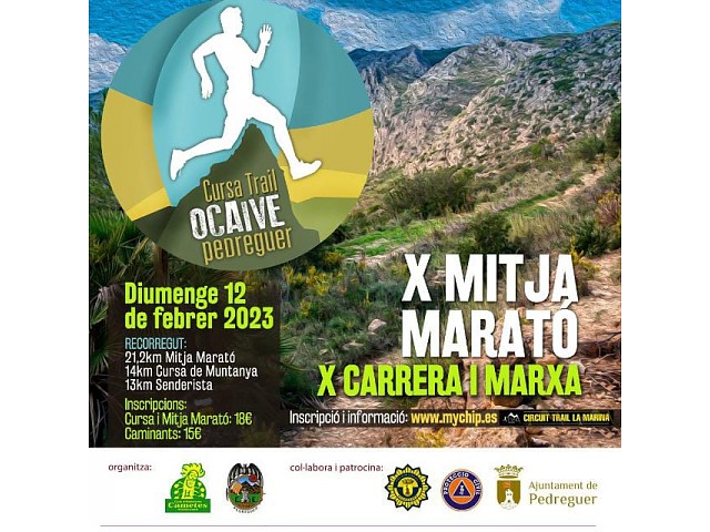 X MITJA MARATÓ    i       X CARRERA I MARXA